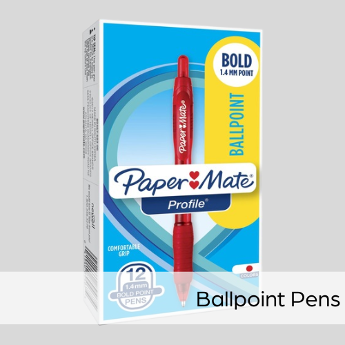 Ballpoint pens selection